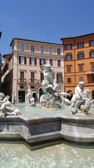 fountain of neptune in rome italy © Екатерина Каранина