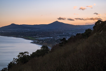 Naklejka premium Wandern in Irland Dalkey Killiney Hillpark