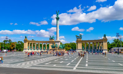 Obraz premium Heldenplatz Budapest