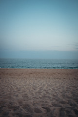 Obraz premium Strand mit Horizont