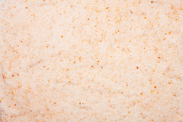 Himalayan salt, close up, macro, top view. Flavor food spice pinkish tint. Used for natural...
