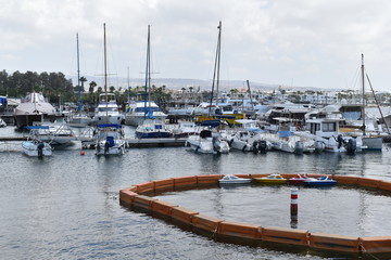 Fototapeta premium boats in the harbor