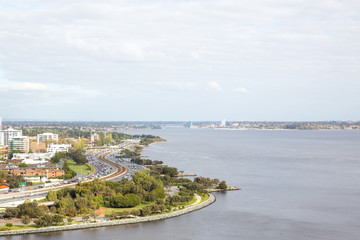 Fototapeta na wymiar Swan River, Perth - Australia