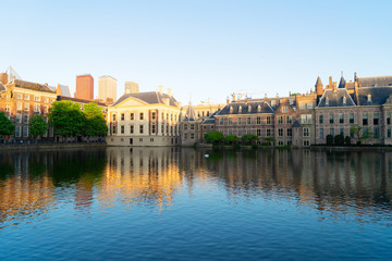 city center of Den Haag, Netherlands