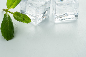 Ice cubes
