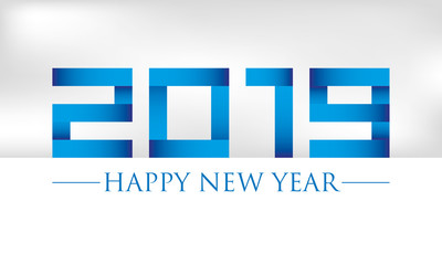 Happy New Year 2019 greeting
