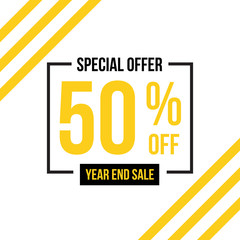 End of Year Sale Banner