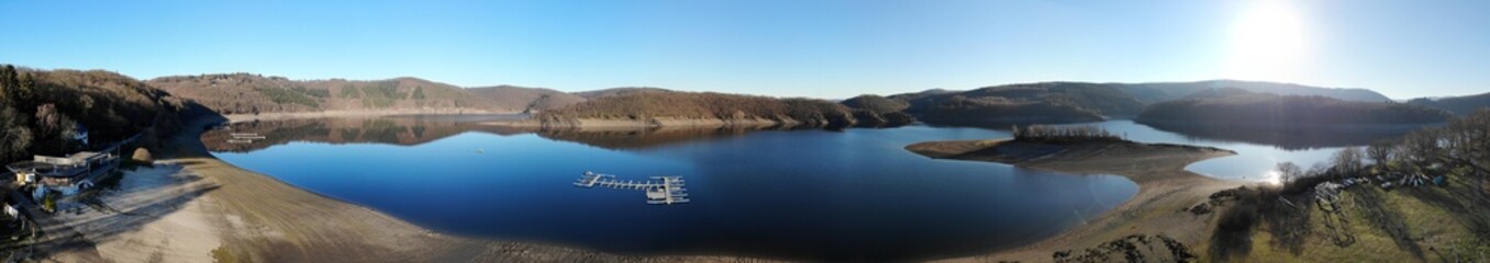 Panorama Rursee Eschauel