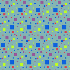 seamless pattern of small squares