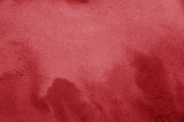 Red abstract background in watercolor style