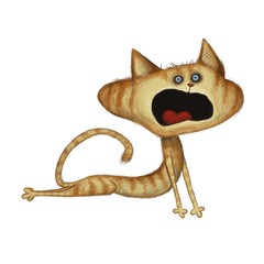 cat animal pet friend collection illustration 