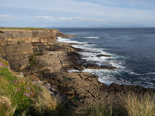 Irland Steilküste Felsen Meer Sligo und Donegall