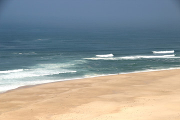 Fototapeta na wymiar Beautiful view of Nazare, Portugal