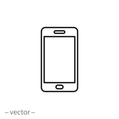 mobile phone vector icon