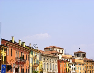 Fototapeta na wymiar old town in Italy