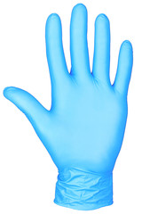 photo hand insulated glove / hand in the normal position the angle on the hand