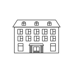 Residential building sign