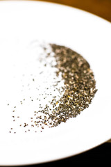 Superfoods. Chia, Linsen, Yoga, Clean Eating