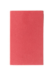 Red Book Cover on White