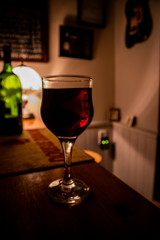 Red Wine in Glass