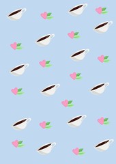 Coffee pattern