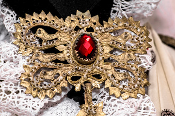 Sardinian Jewelry Macro Close-up Photo