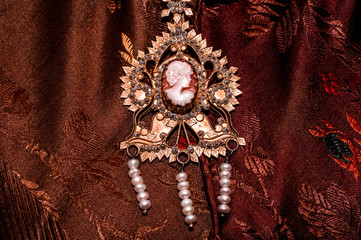 Sardinian Jewelry Macro Close-up Photo