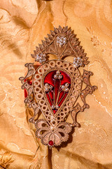 Sardinian Jewelry Macro Close-up Photo