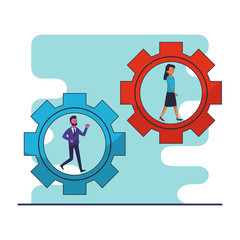 business coworkers executives