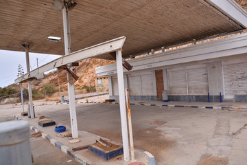 Abandoned Gas Station along the Route 66