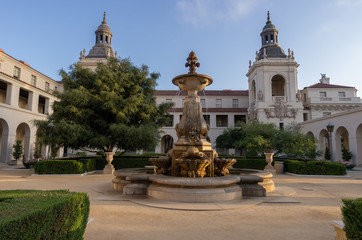 Pasadena City Hall courtyard.