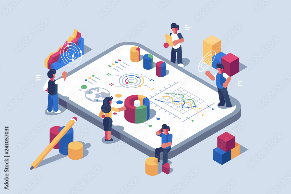 Poster data analytics systems software for mobile devices