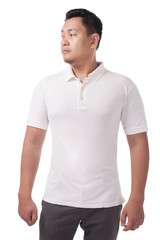 Fototapeta premium Polo Shirt Template Mock Up