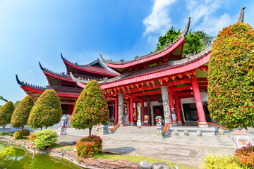 Fototapeta premium Sam Po Kong the oldest Chinese temple in Semarang, Central Java, Indonesia. Originally established by the Chinese Muslim