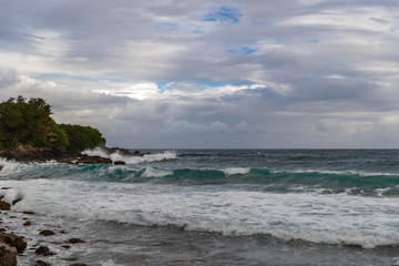 Fototapeta na wymiar Saint Vincent and the Grenadines, East coast view
