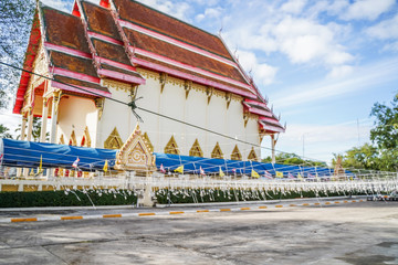 Sacred cord in the temple
