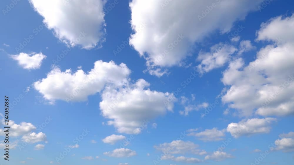 Wall mural landscape of the clear sky