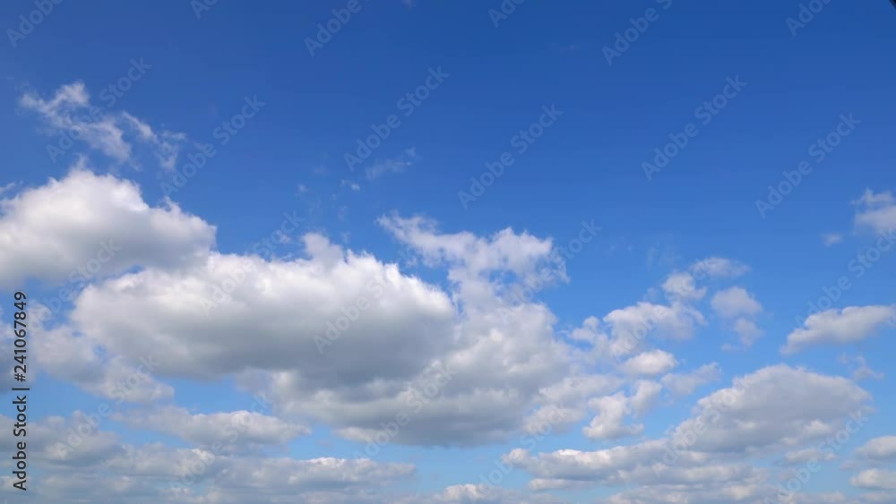 Wall mural landscape of the clear sky