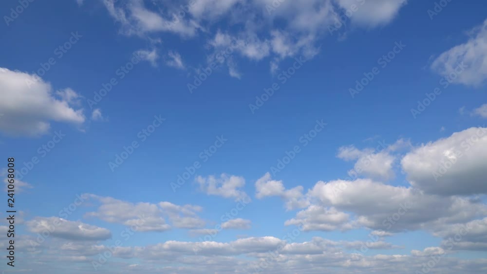 Wall mural landscape of the clear sky