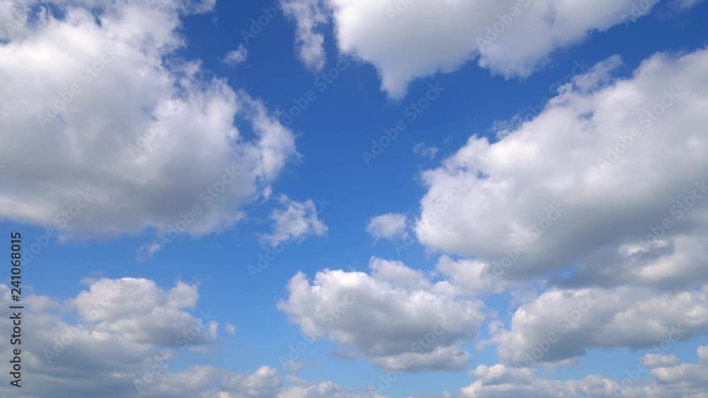 Wall mural landscape of the clear sky