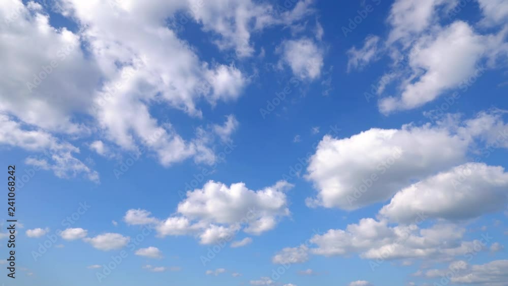 Wall mural landscape of the clear sky