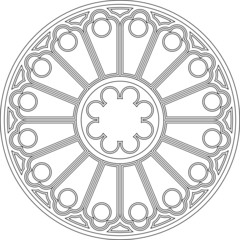 Bremen, Germany, rose window