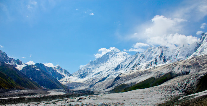 Rakaposho Hunza Pakistan Northern Areas Mountains