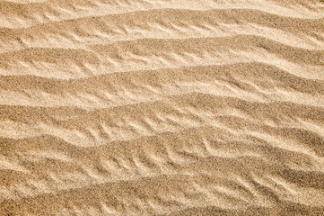 Wavy sand texture and background 