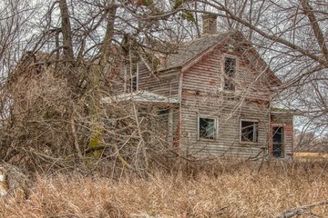 Abandoned House in Rural South Dakota