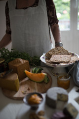 Someone serving great Norwegian food 