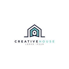 Creative Simple House Logo Symbol