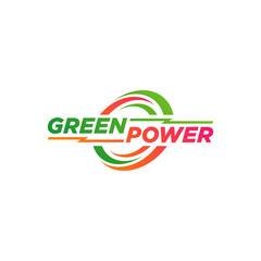 Green Power Logo Symbol