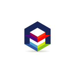 Cube Construction Logo Design