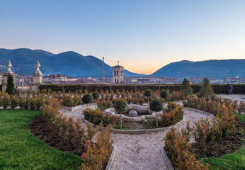 

Rieti (Italy) - The historic center of the Sabina's provincial capital, under Mount Terminillo...